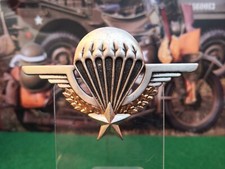 Brevet parachutiste français - Fabrication Coinderoux Paris 📌4a.