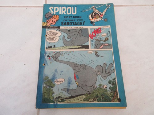 Spirou 1016 1957 les - p,