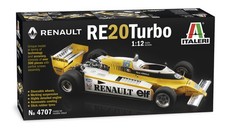 1:12 Italeri Renault Re20 Turbo F1 Kit IT4707 Modellino