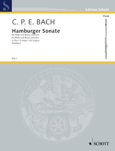 Sonates hambourg pour flute - sonates,