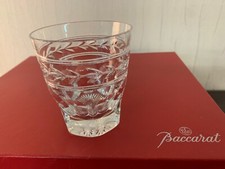 4 verres à whisky modèle Jonzac en cristal de Baccarat (prix à la pièce)