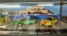COFFRET ALPINE A110 Rallye TOUR de CORSE 1978 MINITDC 1/43