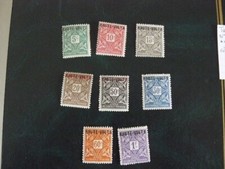 HAUTE VOLTA TAXE N° 1 A 8