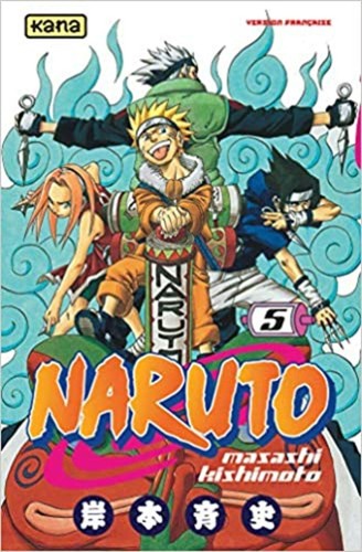 Livre naruto tome 5 - naruto,,