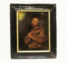 Saint François huile sur