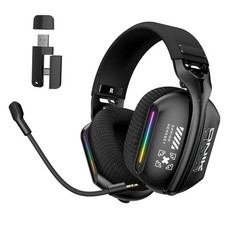 Casque de jeu filaire Bluetooth 2.4G noir ONIKUMA GT808 tri-mode