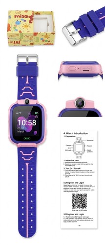 Montre intelligente enfant - intelligente,