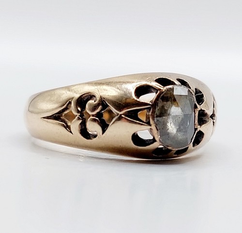 Bague jonc bombé - , antique