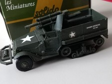 Halftrack US M3 Canon + boite (Militaire Solido) 1/50