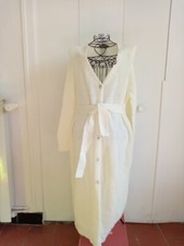 Veste femme longue en laine