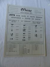 prospectus agricole : P PERRAS