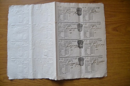 Ancien document grenaille - ancien,