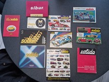 11 catalogues SOLIDO ,DUGU  SIBUR