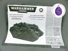 Warhammer 40k, Notice, Instruction, booklet, land raider, how, assembly,