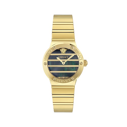 Versace montre doré - versace,