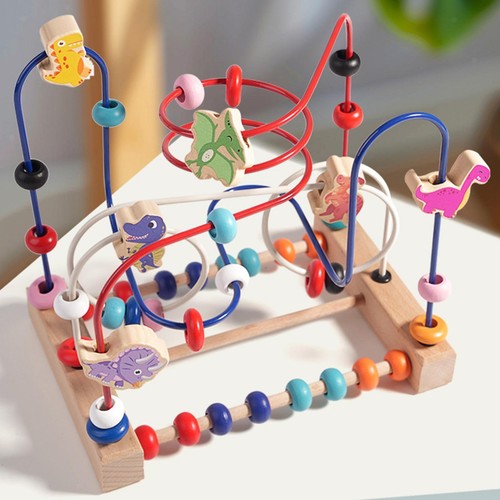 Labyrinthe perles bois - labyrinthe, en