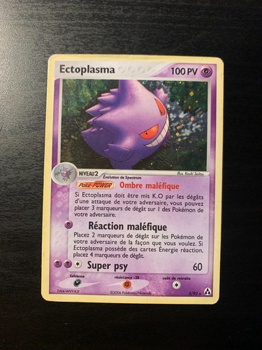 Carte pokémon ectoplasma - carte, :