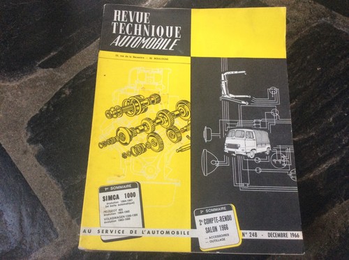 Revue technique automobile - revue,