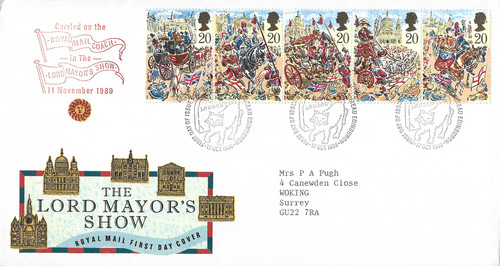 1989 lord mayor show - lord, london