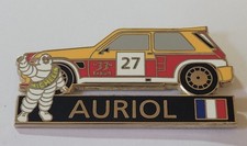 PINS PIN VOITURE RENAULT 5 MAXI TURBO DIDIER AURIOL MICHELIN BIBENDUM FRANCE