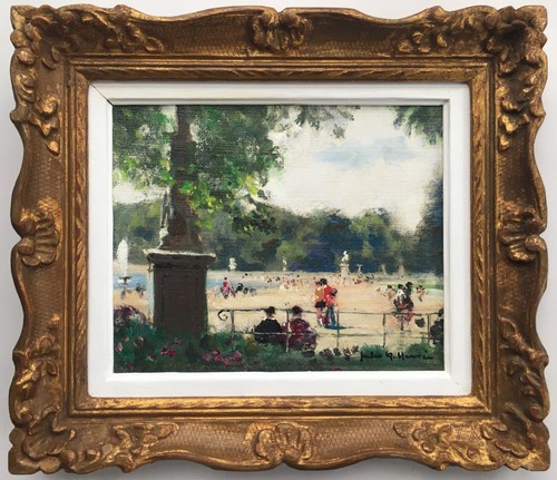 Tableau peinture jules rené - peinture,
