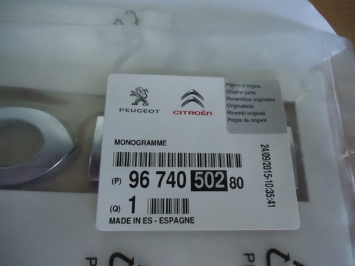 Monogramme citroën c4 - monogramme,