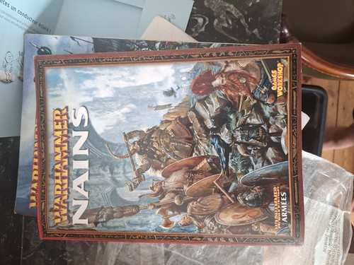 Warhammer nains livre armée - warhammer,