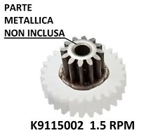 Engrenage En Nylon Pour Réducteur De Poêle À Granulés Kenta K9115002 1.5 Rpm