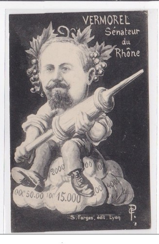 Vermorel sénateur du rhone - :,