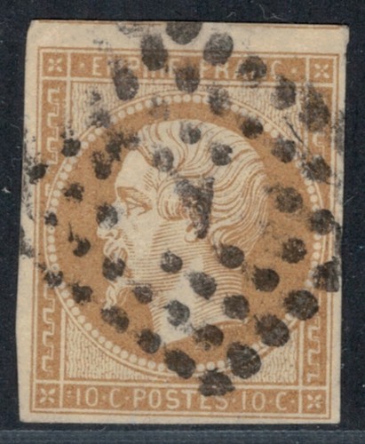 France 1853 13a obl - france, n°13a
