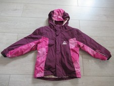 Manteau doudoune de ski rose