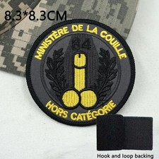 Patch Humoristique Brodé Du