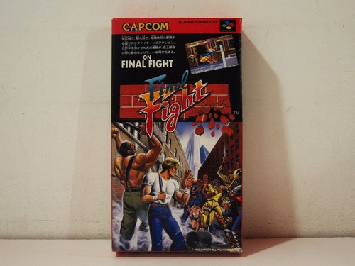 Final fight nintendo super - nintendo,