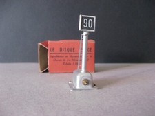 DISQUE ROUGE SIGNAL METAL