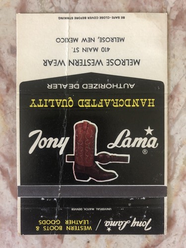 Tony lama handcrafted boots - tony,