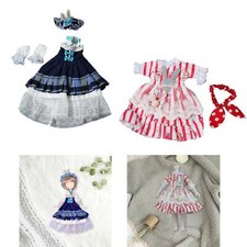 Robe Lolita de poupée 1:6