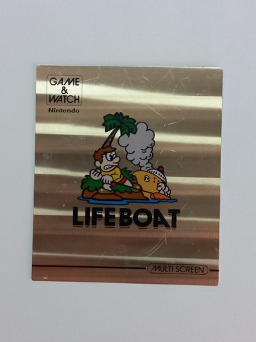 Game watch nintendo plaque - watch,