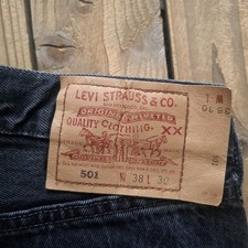 Vintage Levi’s 501 Black