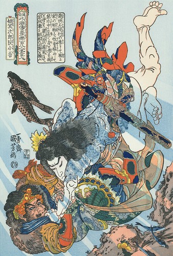 Kuniyoshi utagawa estampe - kuniyoshi,