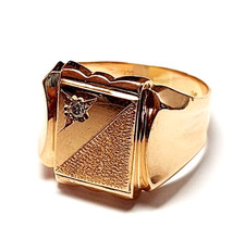 Bague Pour Homme En Or Massif