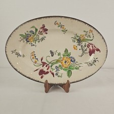 Plat Ovale En Faïence