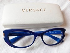 VERSACE - Lunettes de vue - monture bleue - Mod 3223 -  made in Italy - vintage