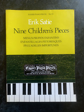 PARTITIONS PIANO , EASIER PIANO PIECES N°13 , ERIK SATIE