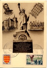 Carte Maximum 1955 - Journée