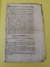 Vieux Documents : Courier Des