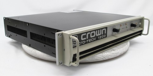 Crown macro tech 1200 - macro-tech,