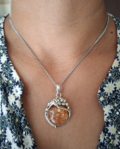 Collier chaîne pendentif - collier,