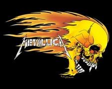 METALLICA - Skull - AFFICHE /
