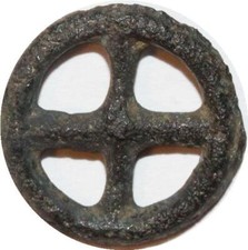 CD0906 Gauloise Gaule Rouelle 4 Rayons Bronze -100 -50 -> Faire Offre