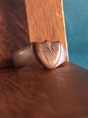 Bague ancienne poilu - de,